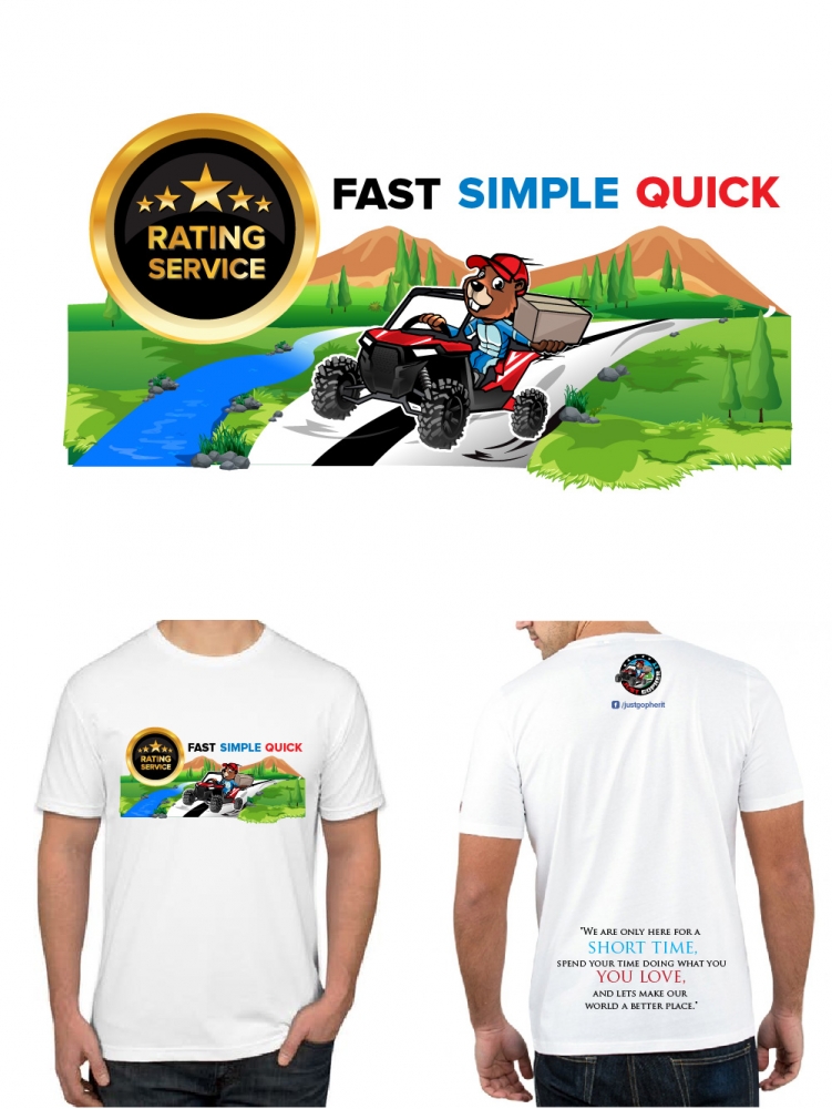 Just Gopher It / Gopher it All / Gopher logo design by litera