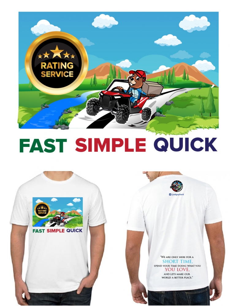 Just Gopher It / Gopher it All / Gopher logo design by litera