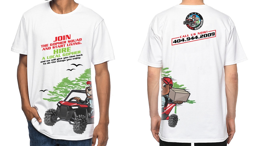 Just Gopher It / Gopher it All / Gopher logo design by scriotx