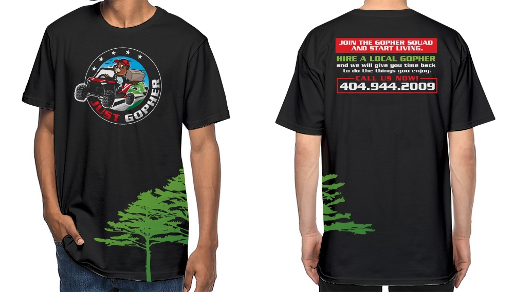 Just Gopher It / Gopher it All / Gopher logo design by scriotx