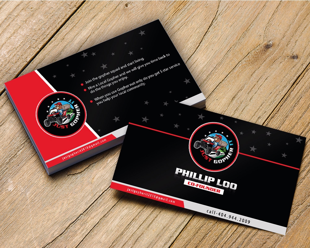 Just Gopher It / Gopher it All / Gopher logo design by Boomstudioz