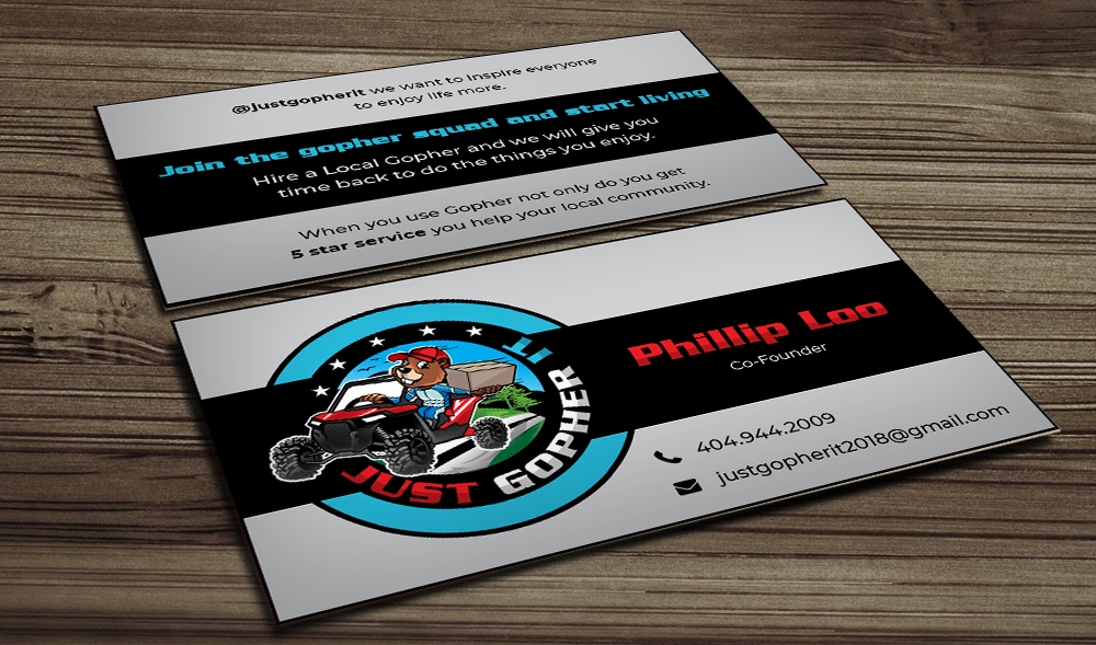 Just Gopher It / Gopher it All / Gopher logo design by jerouno014