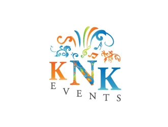K N K Event Services LLC` logo design by samuraiXcreations