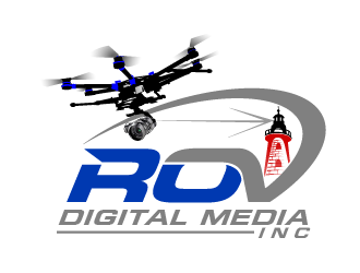 ROV Digital Media Inc or ROV logo design by THOR_