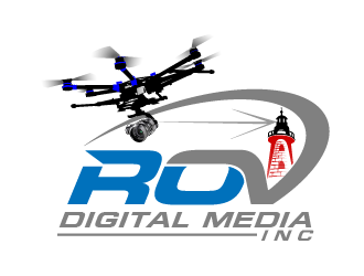ROV Digital Media Inc or ROV logo design by THOR_