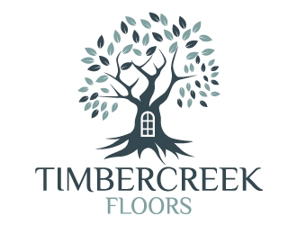 Timbercreek Floors logo design by Boomstudioz