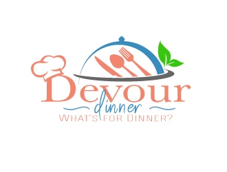 Devour Dinner logo design by jaize