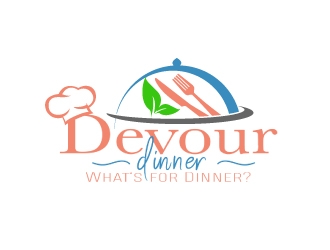 Devour Dinner logo design by jaize