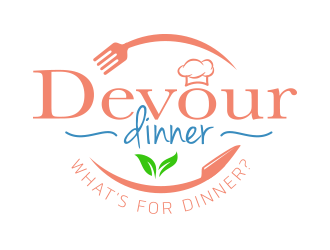 Devour Dinner logo design by keylogo