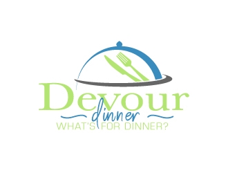 Devour Dinner logo design by jaize
