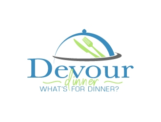 Devour Dinner logo design by jaize