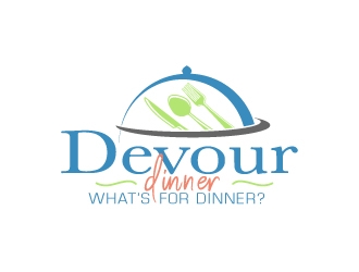Devour Dinner logo design by jaize