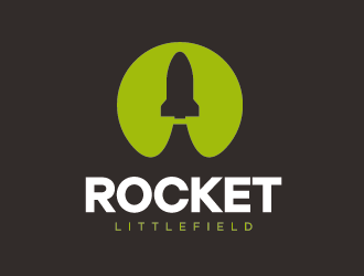 Rocket Littlefield logo design by spiritz