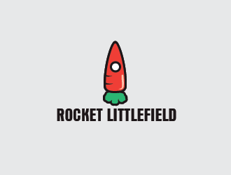 Rocket Littlefield logo design by fajarriza12