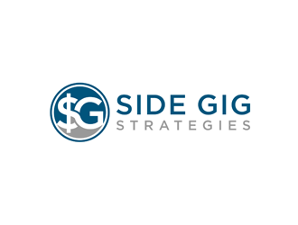 Side Gig Strategies logo design by bomie