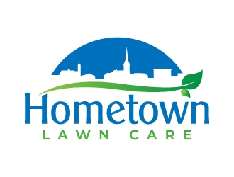 Hometown Lawn Care logo design by jaize
