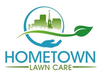 Hometown Lawn Care logo design by PMG