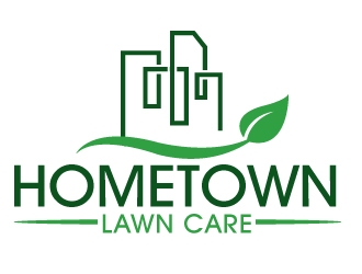 Hometown Lawn Care logo design by PMG
