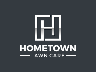 Hometown Lawn Care logo design by kopipanas