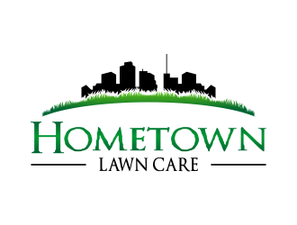 Hometown Lawn Care logo design by done