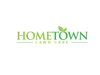 Hometown Lawn Care logo design by fajarriza12