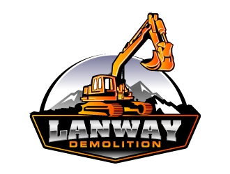 Lanway Demolition logo design by jaize