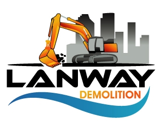 Lanway Demolition logo design by PMG