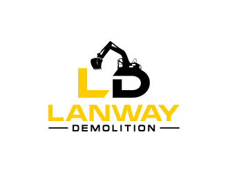 Lanway Demolition logo design by done