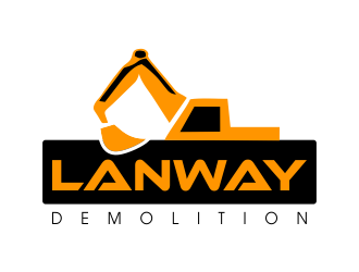 Lanway Demolition logo design by JessicaLopes