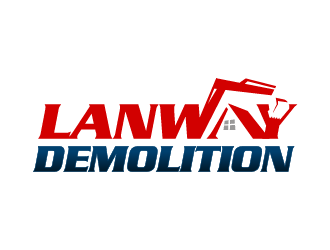 Lanway Demolition logo design by reight