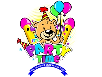 It’s Party Time logo design by DreamLogoDesign
