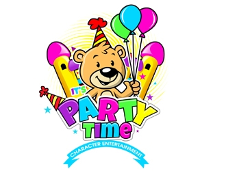 It’s Party Time logo design by DreamLogoDesign