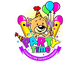 It’s Party Time logo design by DreamLogoDesign
