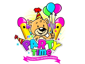 It’s Party Time logo design by DreamLogoDesign