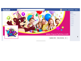 It’s Party Time logo design by coco