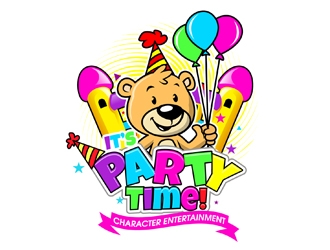 It’s Party Time logo design by DreamLogoDesign