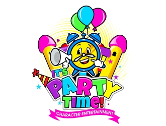 It’s Party Time logo design by DreamLogoDesign