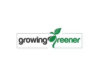 Growing Greener logo design by hwkomp