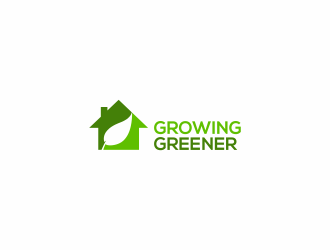 Growing Greener logo design by ubai popi