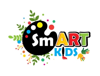 SmART Kids logo design by logoguy