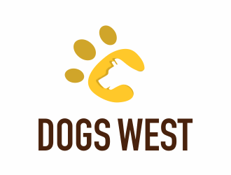 Dogs West logo design by mletus