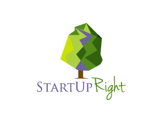 StartUpRight logo design by torresace