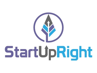 StartUpRight logo design by jaize