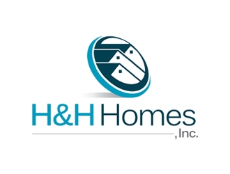 H & H Homes, Inc. logo design by openyourmind