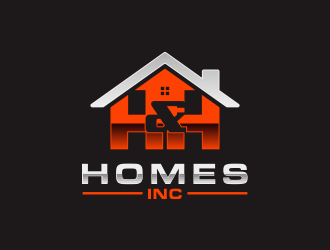 H & H Homes, Inc. logo design by Thoks