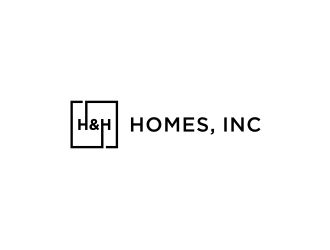 H & H Homes, Inc. logo design by Gravity