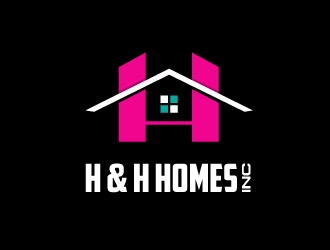 H & H Homes, Inc. logo design by Muhammad_Abbas