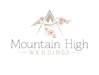 Mountain High Weddings logo design by BeDesign