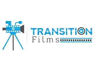 Transition Films logo design by fawadyk