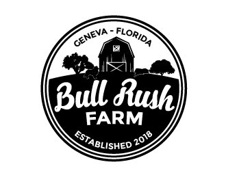 Bull Rush Farms logo design by quanghoangvn92